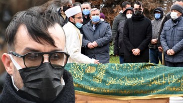 Cem Adrian’ın babası Celal Filiz son yolculuğuna uğurlandı