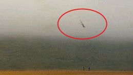 Çin’de turist taşıyan helikopter denize çakıldı 3 ölü