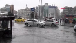 İSTANBUL DA DOLU YAĞDI