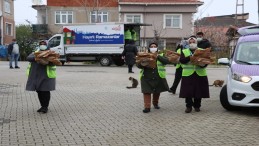 Beykoz’da Ev Ev Pide İkramı Başladı