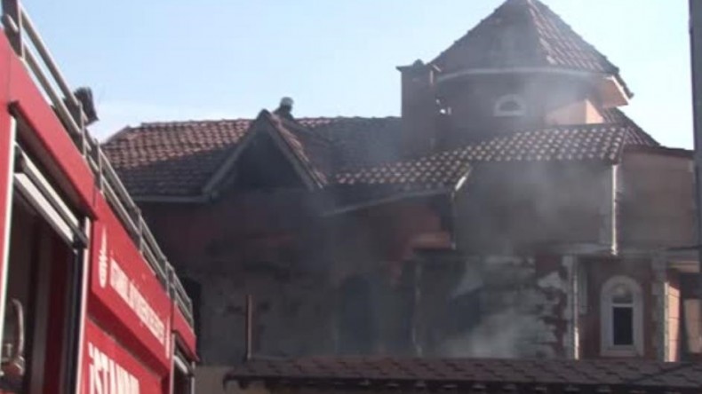 Beykoz da korkutan villa yangını