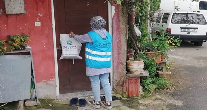 Beykoz’un her köşesine yardım eli uzandı