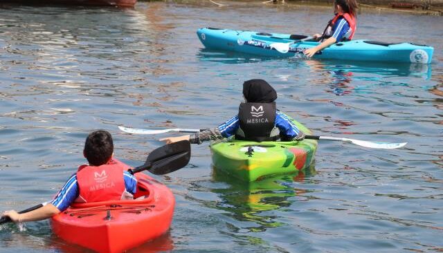 Beykoz’da Kanolar Suya İndi