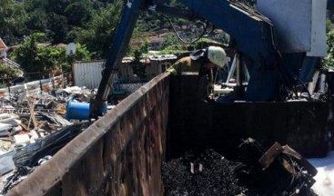 Beykoz’da hurdalık yangını