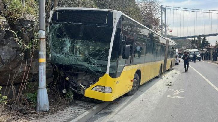 Beykoz’da İETT otobüsü kazası