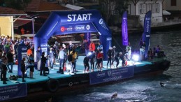 Boğaz’da Triatlon Rekabeti Yaşandı!