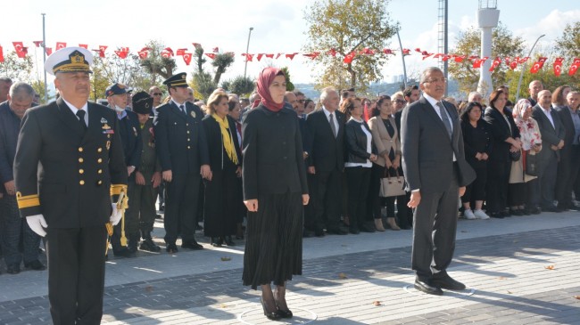 Beykoz’da 29 Ekim Çelenk Koyma Merasimi Yapıldı