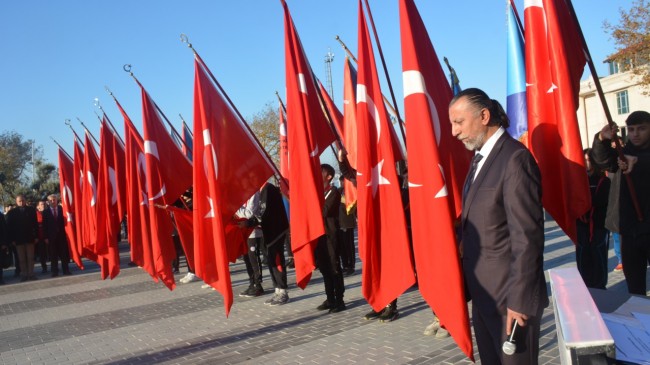 10 Kasım’da Atamızı Saygı, Sevgi ve Özlemle Andık