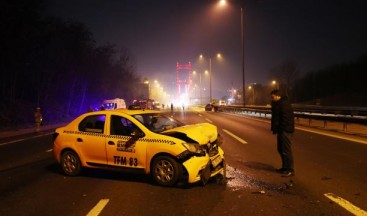 Beykoz’da zincirleme trafik kazası: 6 yaralı